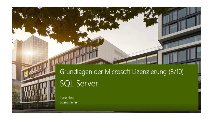 Thumbnail von YouTube Video: Grundlagen der Microsoft Lizenzierung: SQL Server