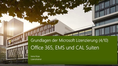Thumbnail von YouTube Video: Grundlagen der Microsoft Lizenzierung: Office 365, EMS und CAL Suiten