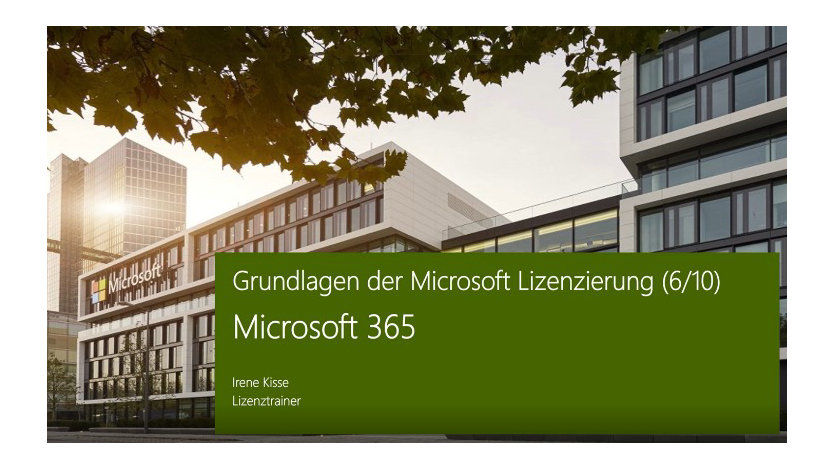 Thumbnail von YouTube Video: Grundlagen der Microsoft Lizenzierung: Microsoft 365