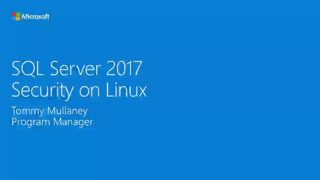 Sql Server 2017 On Windows And Linux | Microsoft