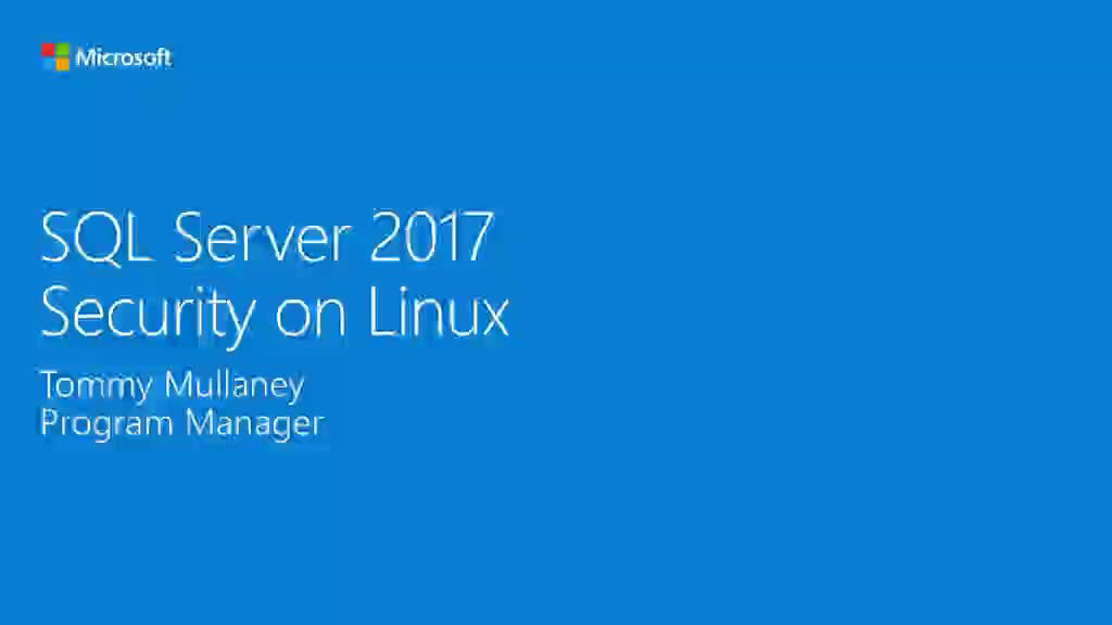 Windows および Linux 上の SQL Server 2017 | Microsoft