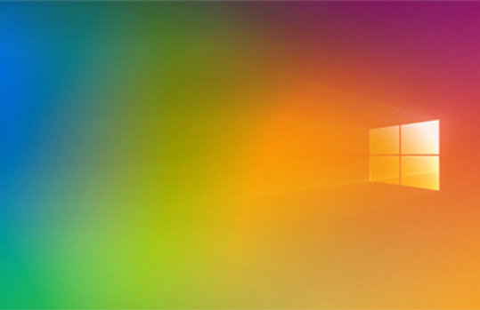 Rainbow colored Windows logo