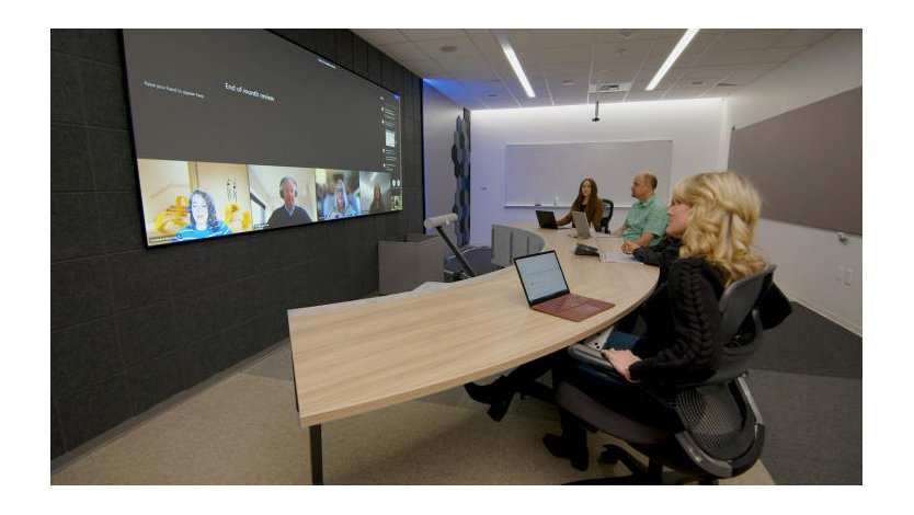 Crafting a new hybrid meeting room experience at Microsoft with Microsoft Teams