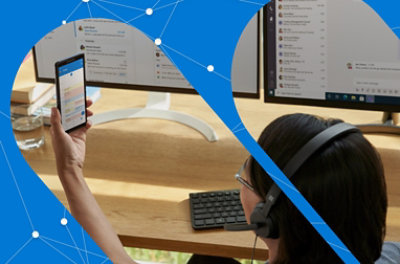 A person using their mobile phone to scan their face for access.