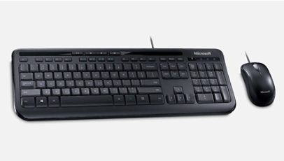 microsoft wired desktop 600