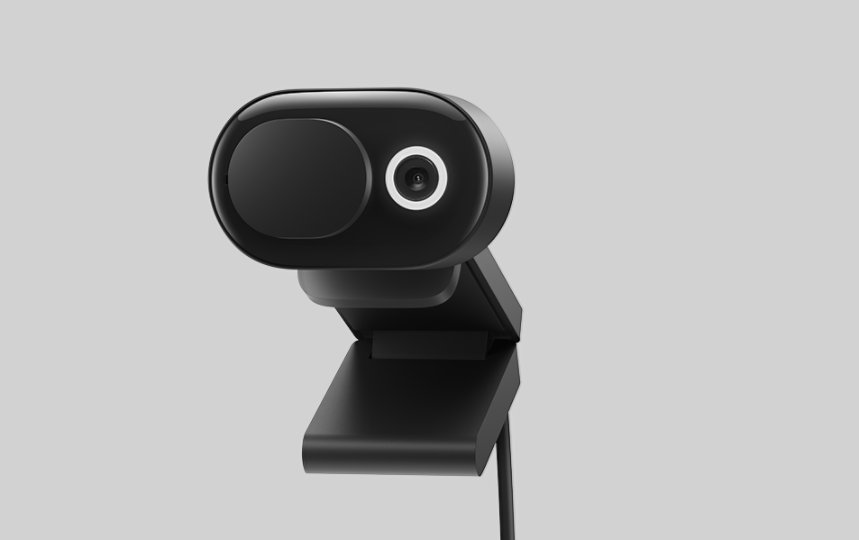 Microsoft Modern Webcam, videocámara 1080p HDR, Certificada para Microsoft  Teams