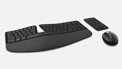 Kit Teclado e Mouse Microsoft Comfort Wireless 5050, USB