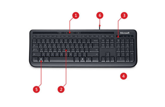 Microsoft Wired Desktop 600 - Ensemble Clavier Et Souris - Filaire Usb -  Azerty à Prix Carrefour