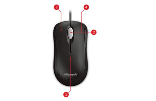 Microsoft Basic Optical Mouse - Souris Optique filaire