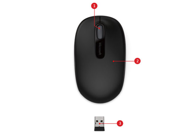 mouse microsoft 1850