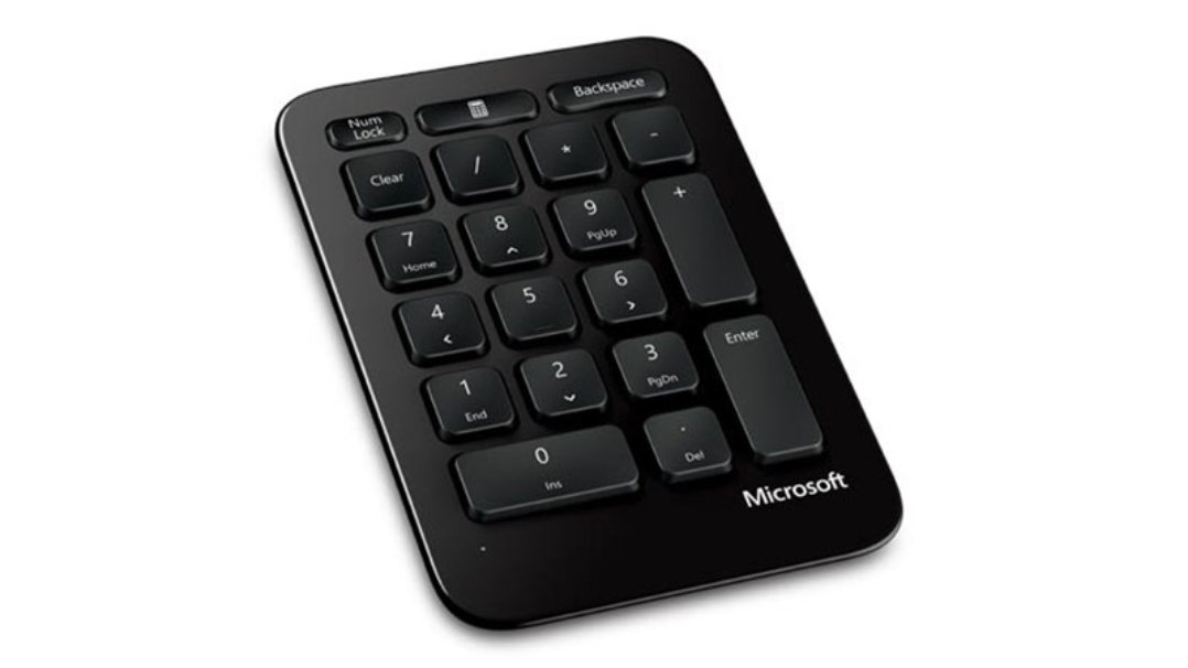 Microsoft Sculpt Ergonomic keyboard number pad