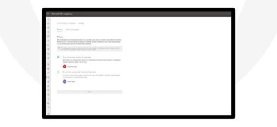 Configuración de privacidad del cumplimiento de Microsoft 365.
