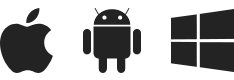 Apple, Android and Windows