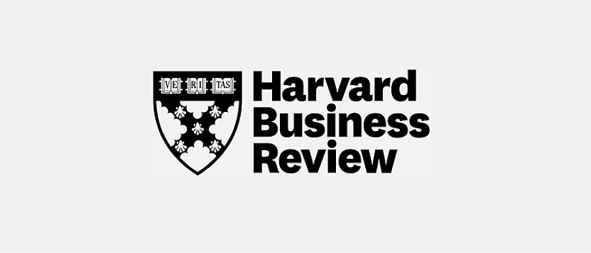 Harvard Business Review のロゴ。
