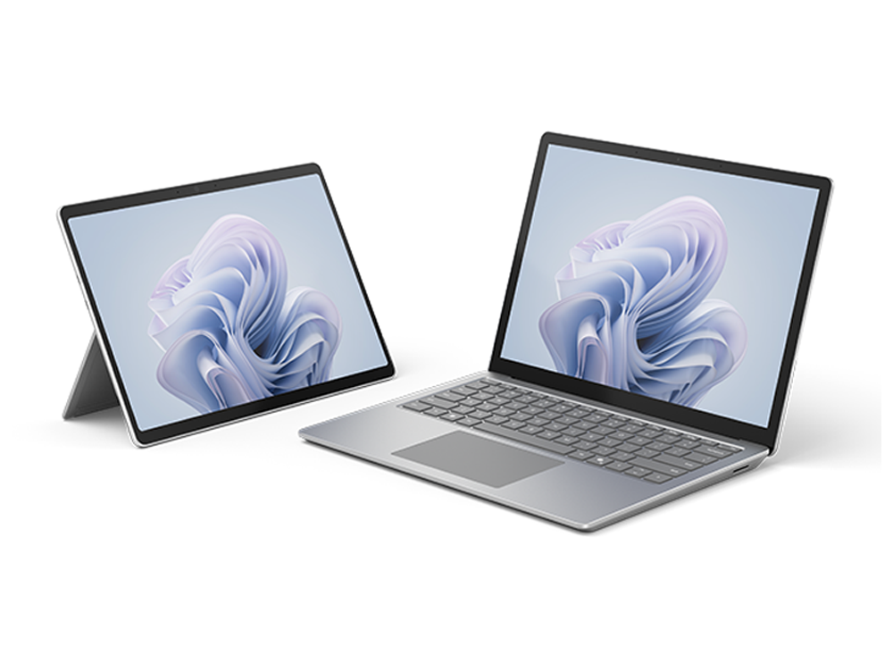 Surface Pro 10 and Laptop 6 for business