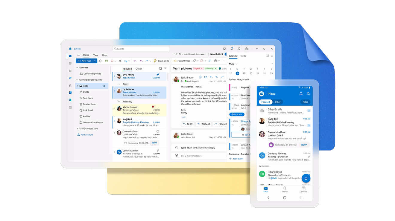 Microsoft Outlook.