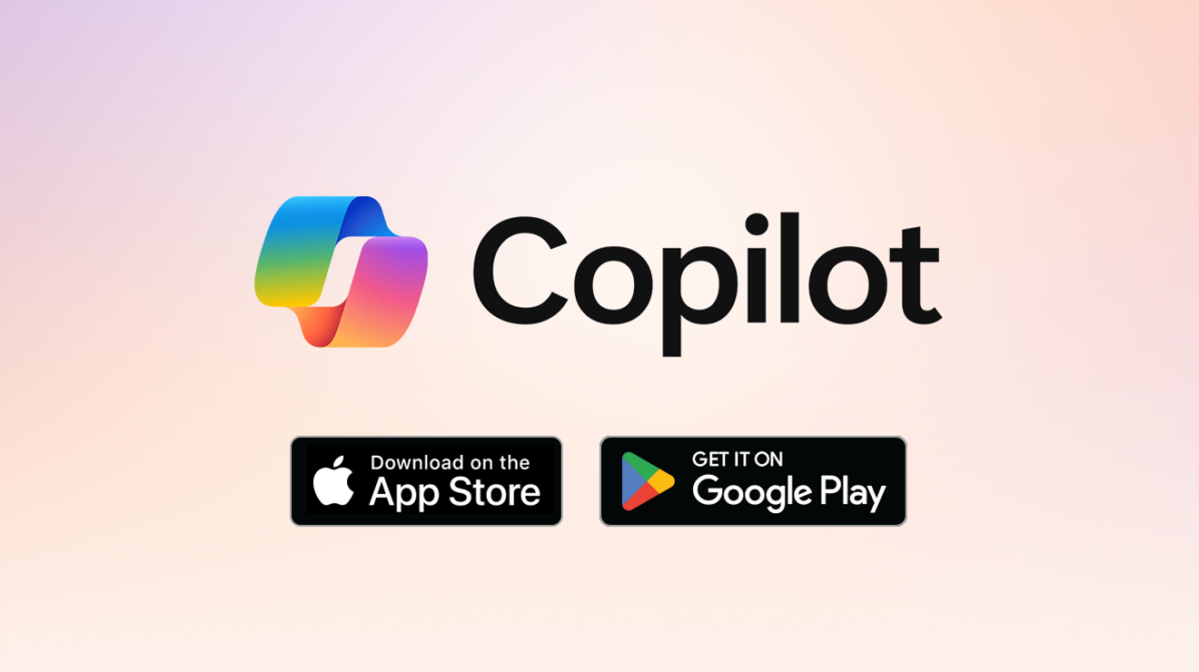 Descarga la app de IA Copilot.