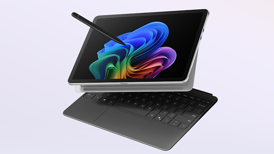  Surface Pro, Copilot+ PC, 12-inch and Pro Keyboard & Slim Pen Bundle.