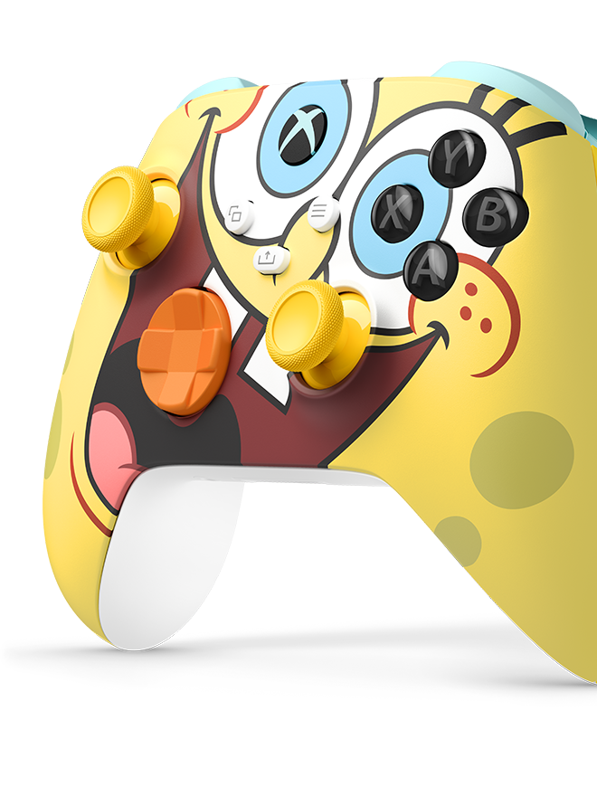 XBOX Wireless Controller, The SpongeBob Movie Limited Edition.
