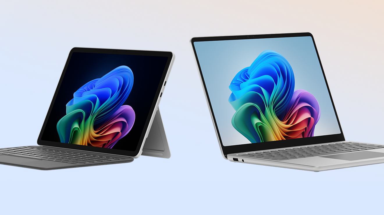 Surface Pro, Copilot+ PC and Surface Laptop, Copilot+ PC.
