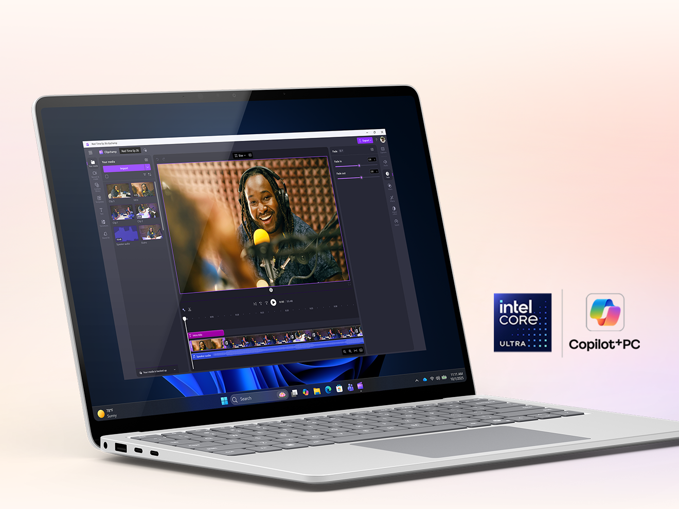 Surface Laptop for Business, Copilot+ PC, 13.8 and 15-inch | Intel.