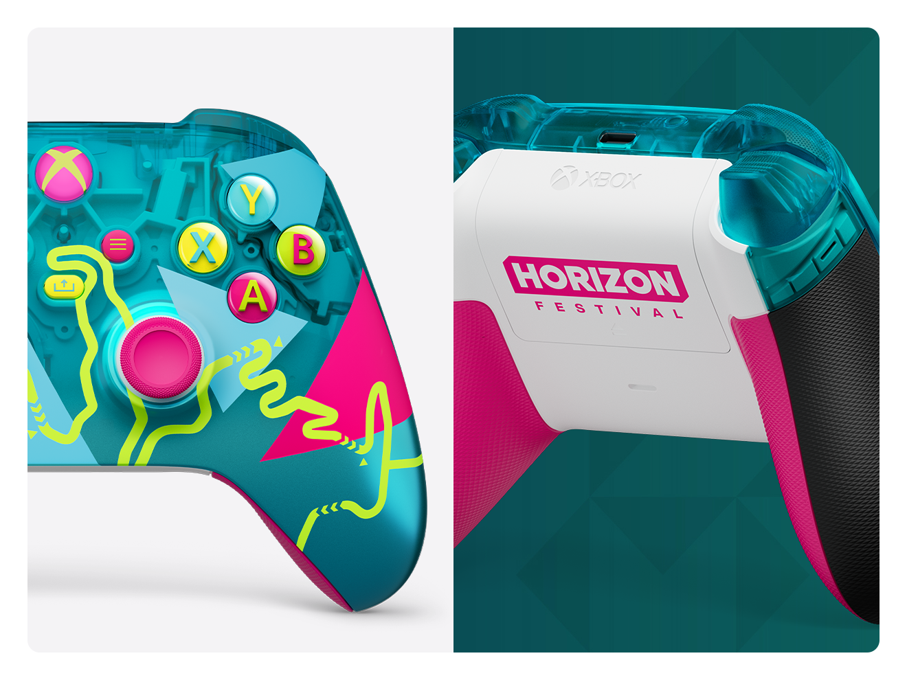 Xbox Wireless Controller – Forza Horizon 6 Limited Edition.