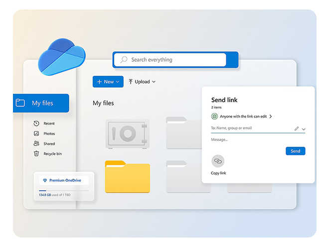 Microsoft OneDrive.
