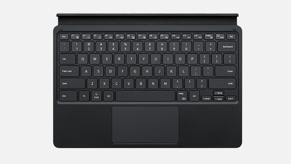 A black Book Cover Keyboard.