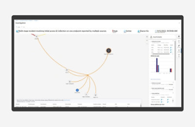 A multi-stage incident investigation in Microsoft Sentinel.