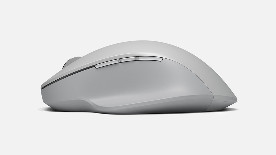 Surface Precision Mouse with programmable buttons visible.