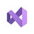 Microsoft Visual Studio logo.