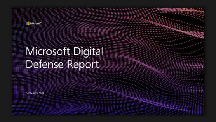 Microsoft Microsoft digital defense report September 2020