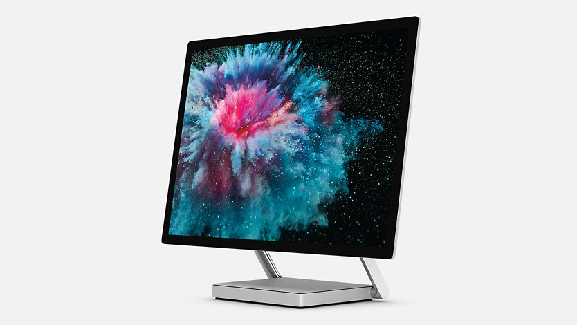Surface Studio 2 in desktop mode.