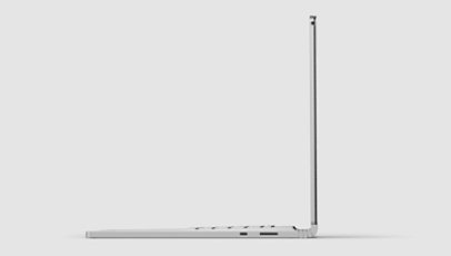 Surface Book 3 side view.