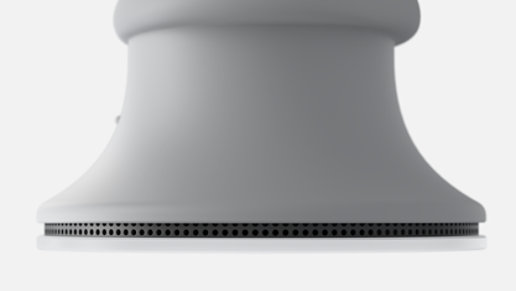 Close-up of microphones on Surface Earbuds.