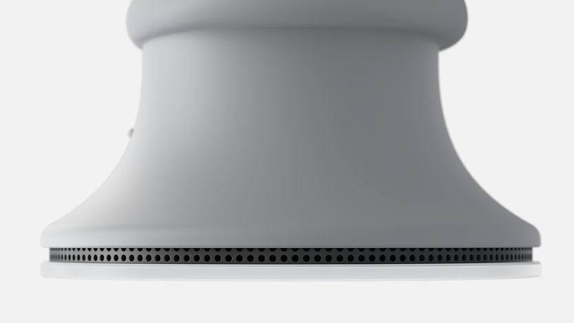 Close-up of Surface Earbuds microphones