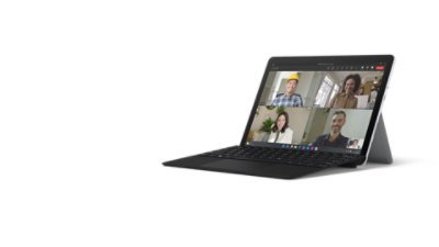 Surface Go 4 v režimu notebooku