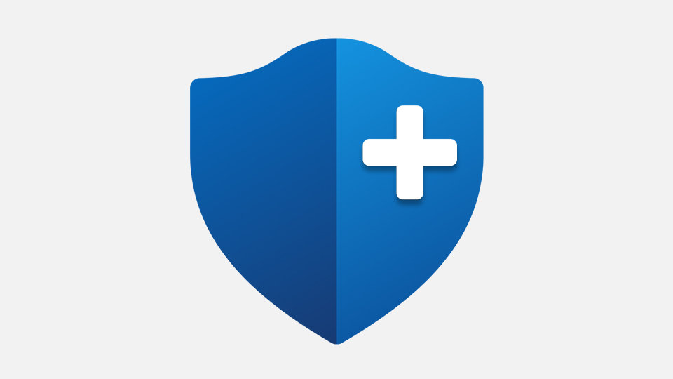 Microsoft Complete Protection Plan badge logo.  