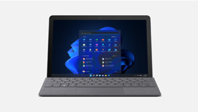 Een Surface Go 3 voor zakelijk gebruik.