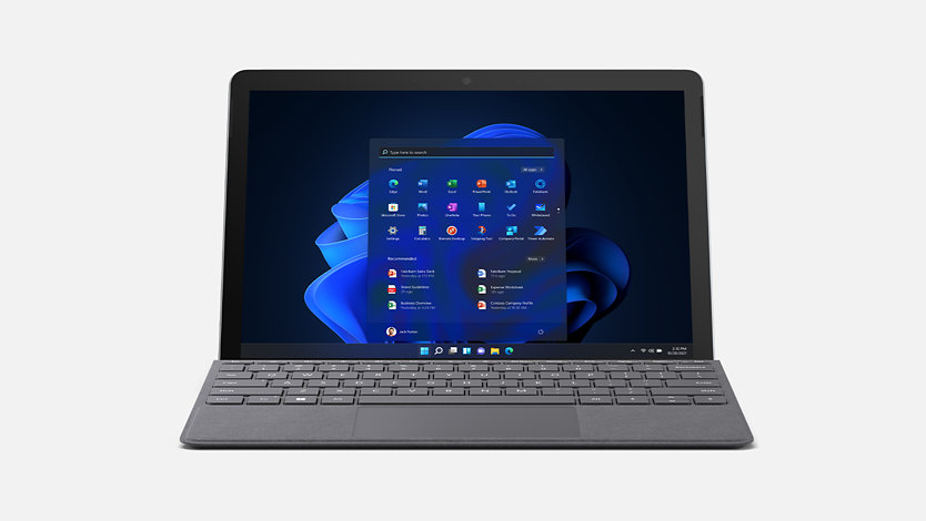 En Surface Go 3 til erhverv.