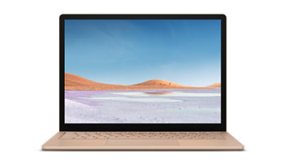 The screen of the Surface Laptop 3.