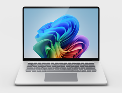 Vue de face du Surface Laptop en couleur Platine.