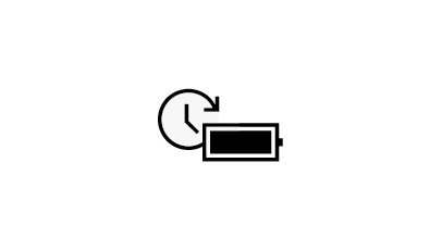 Battery life icon.