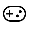 Icon of a gaming controller.