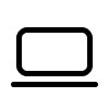 Icon of a front-facing PC.