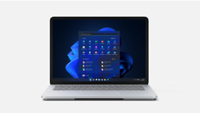 A front view of Surface Laptop Studio for Business.