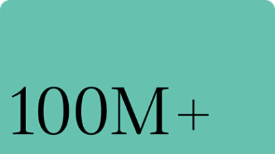More than 100 million.