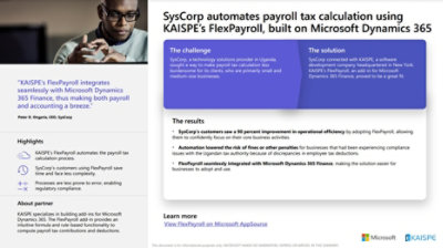 SysCorp Microsoft Infographic