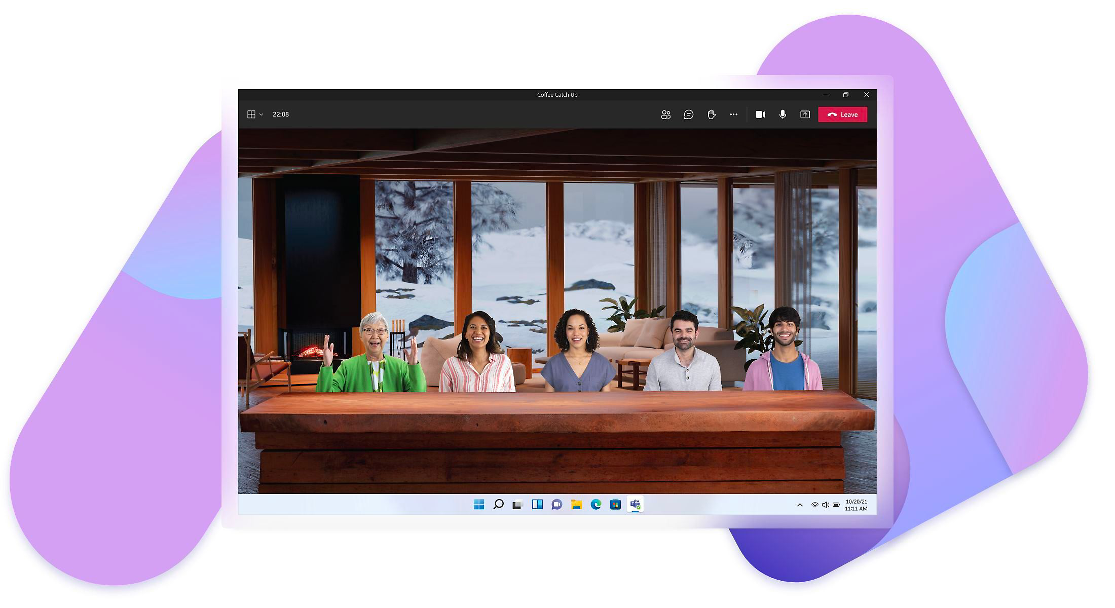 does microsoft teams have virtual backgrounds