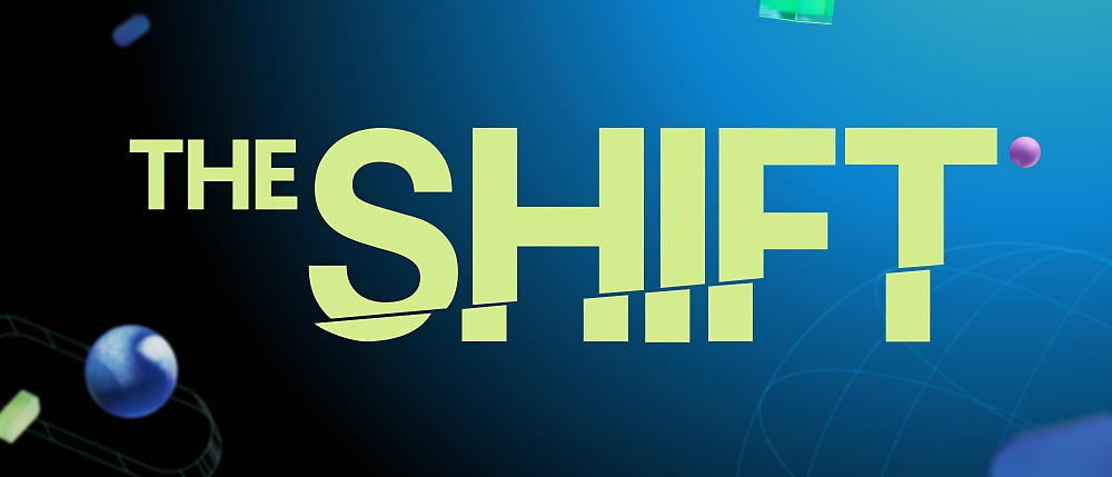 Title card for The Shift podcast series